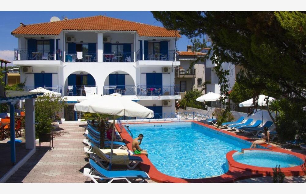 Makedonia Sky Hotel Hanioti Exterior photo